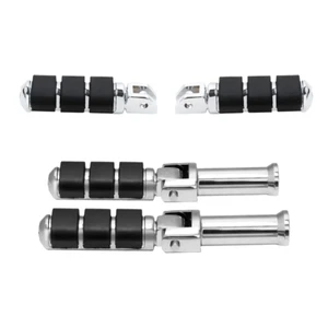 Chrome Driver Passenger Footpegs Bracket Fit For Harley Softail Fat Bob 18-23 20 - Bild 1 von 10
