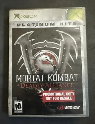 Mortal Kombat Deadly Alliance Microsoft Xbox Rare NFR Promotional Copy Game - Image 1 of 4
