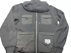 Converse x Joshua Videos Utility Hoodie Full Zip Schwarz Gr. L Neu - Bild 1 von 4