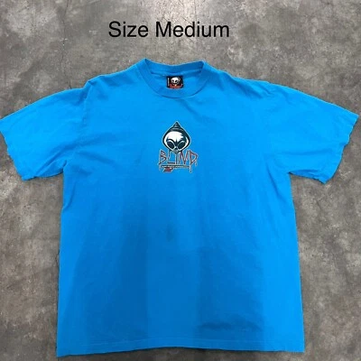 Talla M - Camisa de Monopatines Ciegos Reaper Para Hombres Azul Puntada Única Camiseta ¡Envío Rápido! Foto 1 de 4