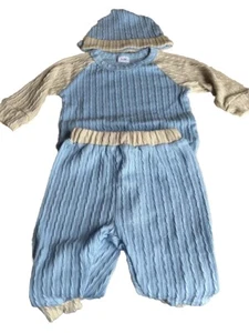 Newborn Baby Boys Clothes Fall/Winter Color Block Outfit Size 6-9 Months - Picture 1 of 1