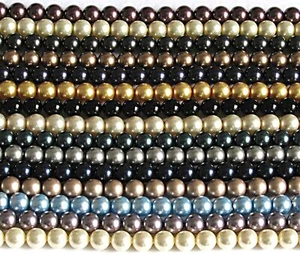 50 6 mm Swarovski Crystal Pearls: Choose your color(s) - Picture 1 of 41