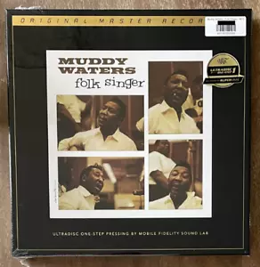 Muddy Waters FOLK SINGER One Step SuperVinyl MoFi MFSL 45RPM Box Set NEW SEALED - Picture 1 of 2