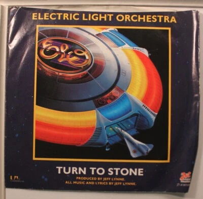 Rock Picture Sleeve 45 ELO - Mister Kingdom / Turn To Stone On Jet - Image 1 of 3