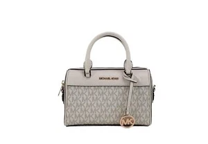 Bolso de Viaje Michael Kors Extra Pequeño - Bandolera de Cuero y Lona Recubierta - Imagen 1 de 8