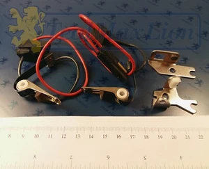 Jeu (double) de contacts Allumeur Ducellier Peugeot 604 V6 ->M1980 - Picture 1 of 3