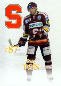 2007-08 Czech HC Sparta Praha Team Issue #29 Petr Ton