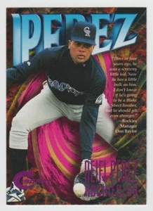 Neifi Pérez Rockies 1997 SkyBox Circa Béisbol RAVE Paralelo #7 SP #014/150 SSP - Imagen 1 de 2