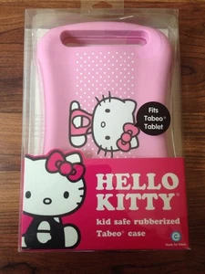 NEW Hello Kitty Tabeo Tablet Case - Kid Safe Rubberized Case - Pink - Picture 1 of 2