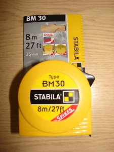 Stabila BM30 Pocket Tape 8m/27ft 16455 - Picture 1 of 4