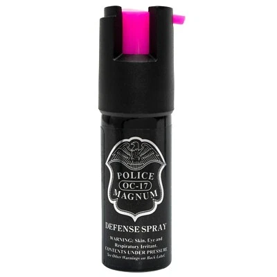Spray de pimienta Police Magnum 1/2 oz Hot Pink actuador autodefensa spray de pimienta  Foto 1 de 4
