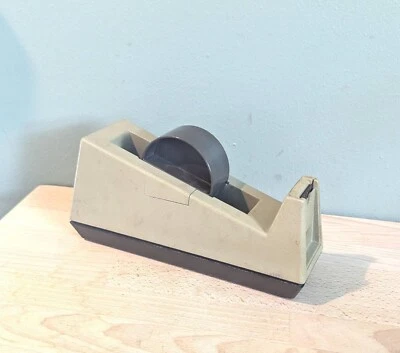 Dispensador de cinta vintage grande C-25 plástico escocés industrial resistente grande Foto 1 de 4