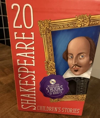20 Children's Shakespeare Stories Hardback Set With Audio Cd's Foto 1 de 4