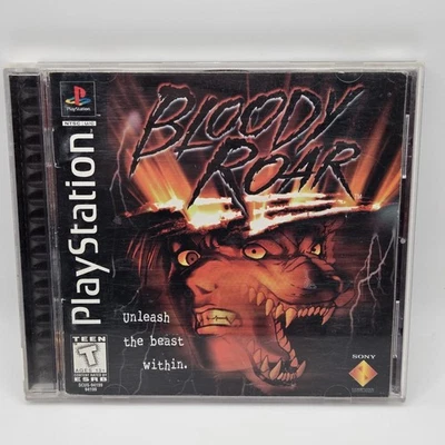 Bloody Roar PlayStation 1 PS1 Completo en Caja, CIB, Auténtico Foto 1 de 4