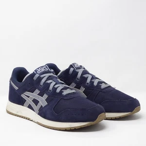 ASICS Mens Lyte Classic Sneakers Size 10.5 Midnight Sheet Rock Suede 1201A477 - Picture 1 of 9