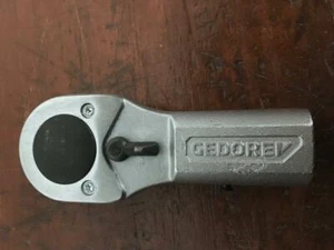 GEDORE 2193 U-10 RATCHET 6180550 REVERSIBLE WRENCH HEAD ONLY 1" DRIVE 810MM HEAD - Picture 1 of 5