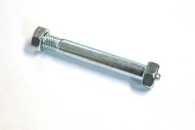 Axle for Caster Wheel 1/2" -13 x 3-3/8" Hardened Steel Zerk (2" W Wheels)