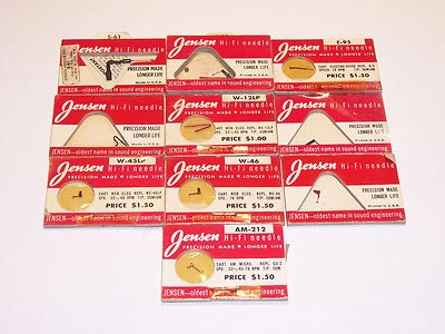 Lote distribuidor Jensen #5 cantidad. Lápiz óptico de 10 agujas envío gratuito Foto 1 de 3