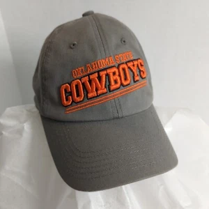Oklahoma State OSU Cowboys Hat Gray Nice Captivating Adjustable Strapback Cap - Picture 1 of 6