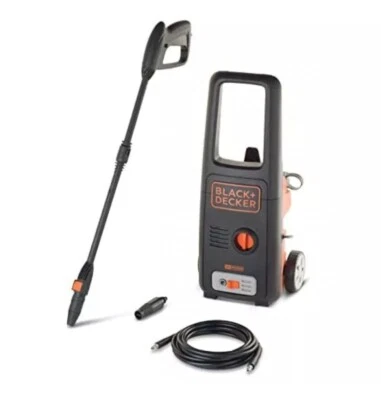 BLACK+DECKER BXPW1500PE Pressure Washer –120 Bar, Rotary Nozzle, 0.4L Foam – NEW - Image 1 of 4