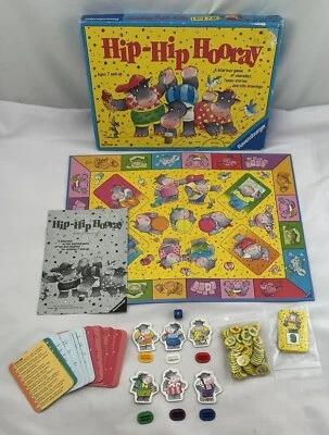 1996 年 Hip Hop Hooray 游戏 Ravensburger 制作 状况完好 免运费 — 第 1/4 张图片