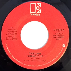 THE CARS - SHAKE IT UP - GOOD CONDITION - 45 VINYL - Picture 1 of 4