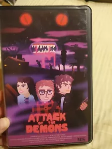 Attack Of The Demons Vhs Not On Dvd Or Blu Ray Rare Htf Animated Horror gore - Picture 1 of 4