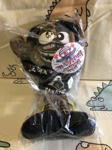 Face Painting Fanatics Plush Stuffed Purdue BoilerMakers Mascot NEW SEALED HTF Cover
