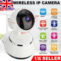 HD 1080P Wireless WIFI IP CCTV Camera Smart Home Security Night Vision Indoor UK
