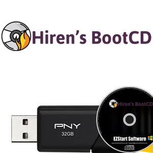 Hiren's BootCD PE all-in-one Bootable Rescue on CD/USB - Picture 1 of 10