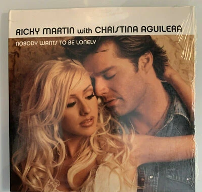 Nobody Wants to Be Lonely - Ricky Martin & Christina Aguiler (CD Digipak) NEW - Image 1 of 2