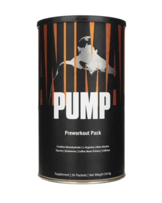 Universal Nutrition Animal Pump 30 packs PreWorkout Muscle Build *USA VERSION* - Image 1 of 2