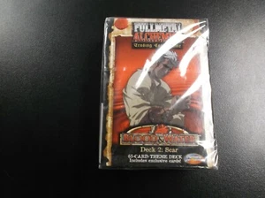La cicatriz de mazo de jcc Fullmetal Alchemist sangre y agua incluye tarjeta promocional - Imagen 1 de 3