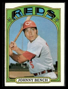 1972 Topps Baseball #433 Johnny Bench Card - VGEX        #5511 - Picture 1 of 2