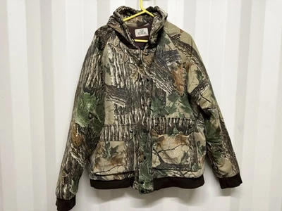 Vintage Style Redhead Red Head Realtree Camo Jacket w/ Hoodie Insulated Men XL ? - Image 1 of 4