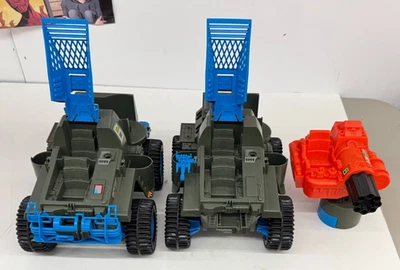 GI JOE 1991 Original Arah Battle Wagon Vehiclex2 Vintage Hasbro (Faltan piezas) Foto 1 de 4