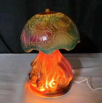 Lámpara Iluminada Medusas/Pulpo/Setas con Enchufe USB 9.5" Alto x 6" Ancho Foto 1 de 4