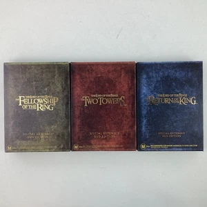 The Lord of the Rings Special Extended DVD Edition Set (Some Scratched) (O)S#509 - Picture 1 of 24