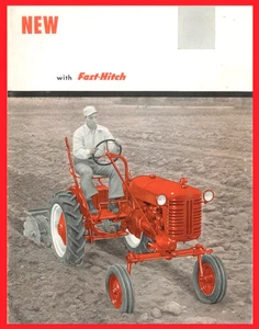 IH McCormick Farmall Cub Tractor w/ Fast Hitch Sales Brochure Booklet 55 56 57 - Picture 1 of 15