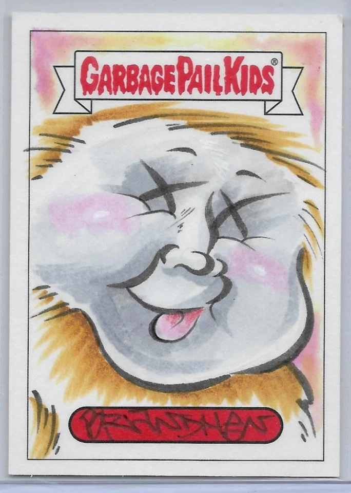 2024 TOPPS GARBAGE PAIL KIDS VALENTINES PUTRID POETRY SKETCH 1/1 BRANDHEN SNYDER - Image 1 of 1