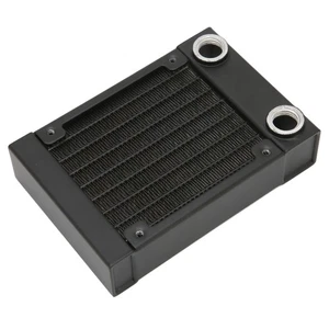 8 Pipe Water Cooling Aluminum Fast Heat Exchanger With G1/4 Threaded Port And - Photo 1/12