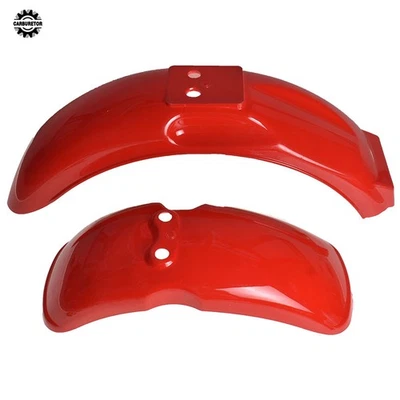 Guardabarros delantero y trasero de plástico rojo para Honda Z50 Z50A Z50R 50cc Mini Trail EE. UU. Foto 1 de 4