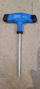 Arndt Deutschland 6 mm Sechskant-T-Griff 150 mm lang UVP £8,71 - Bild 1 von 2
