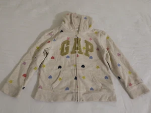 Gap Sweatshirt Girls fleece lined size 5 - Picture 1 of 6