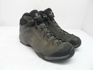 SCARPA Women's Mojito Mid Suede Gore-Tex Hiking Boots Brown Suede Size 6 1/3M - Picture 1 of 8