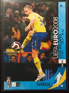 2008 Panini UEFA Euro Austria-Switzerland Olof Mellberg Base Card #48 (Sverige) - Zdjęcie 1 z 1