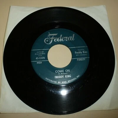 SOUL 45 RPM RECORD - FREDDY ING - FEDERAL 12470 - Image 1 of 2