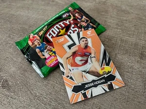 AFL Select Luminous Gold Card Jesse Hogan GWS LT91 162/399 NM - Picture 1 of 3