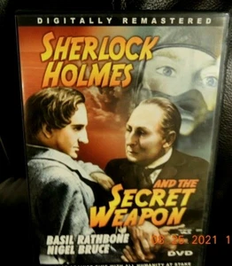 Sherlock Holmes and the Secret Weapon Movie DVD Basil Rathbone NEW! - Picture 1 of 2