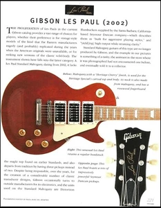 2003 Gibson Les Paul + 1993 Blueshawk Guitar History Article Print - Bild 1 von 4